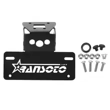 Держатель номерного знака мотоцикла Кронштейн подходит для Kawasaki Ninja 400 Z400 аксессуары для модификации мотоциклов