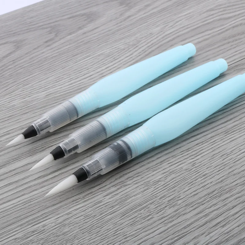 Paint Brush Water Color Brush Pencil Soft Watercolor ink Pen Beginner Painting Drawing Art Stationery Office Supplies washable watercolor pen watercolor pen 3pc