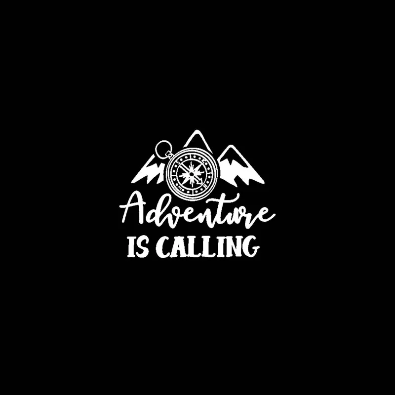 YJZT 17 8 см * 14 5 виниловые наклейки для автомобиля мотоцикла с надписью Adventure Is call