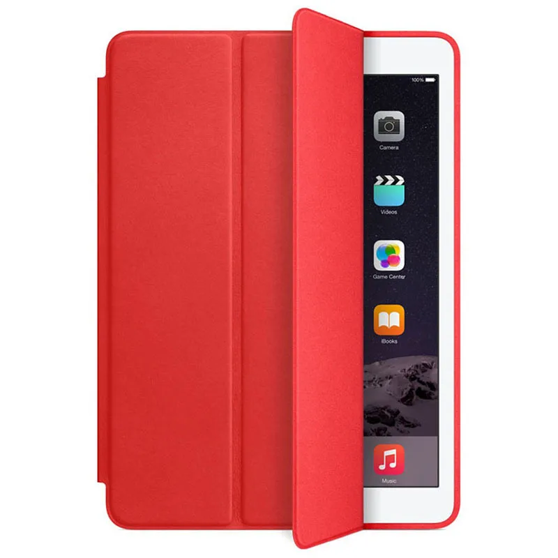 Высококачественный смарт-чехол-подставка для Ipad Air Ipad 5 - Цвет: Red