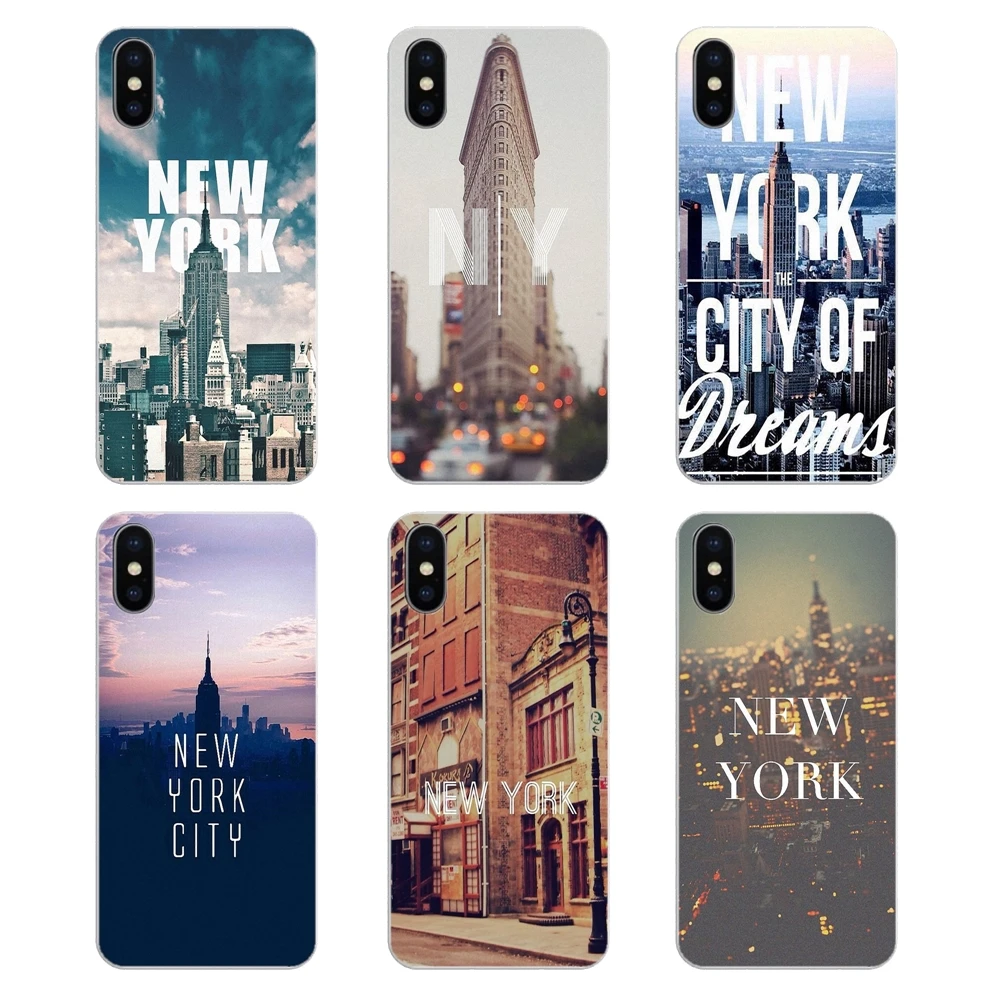 Silicone Phone Shell Cover America New york city For Xiaomi Redmi 4 3 3S Pro Mi3 Mi4 Mi4i Mi4C Mi5 Mi5S Mi Max Note 2 |