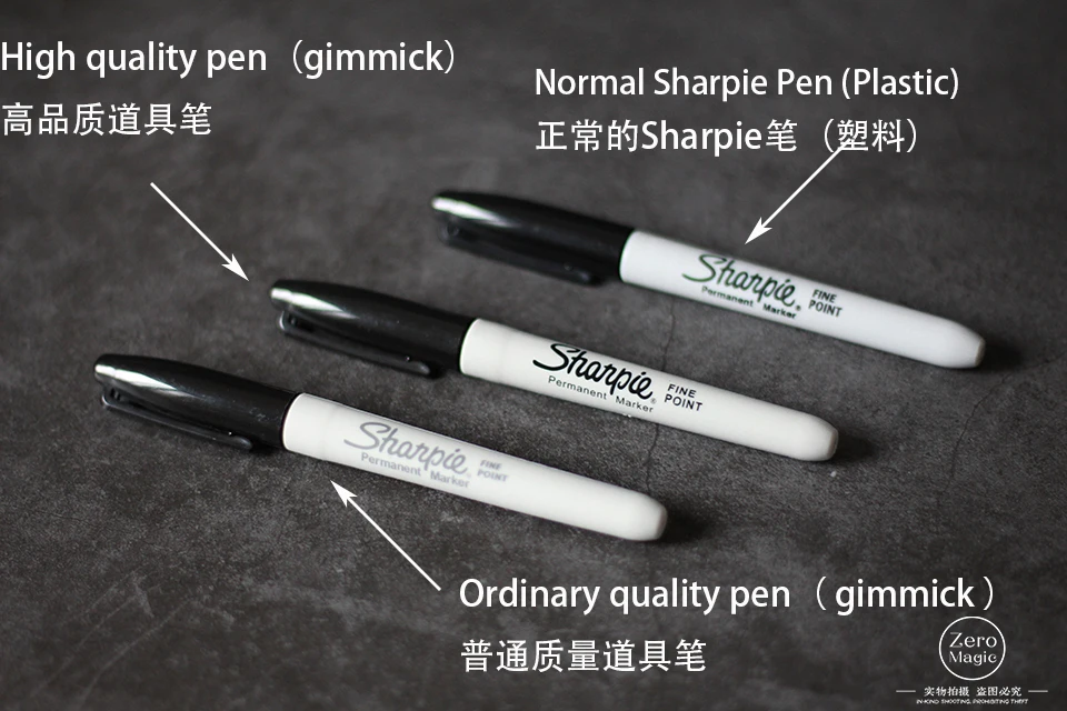

Vanishing Sharpie by SansMinds Creative Lab Illusions Street,Party Funny Comedy magic tricks Gimmick props Mentalism,pen