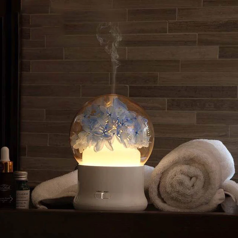 

Electric Aromatherapy Ultrasonic Humidifier Essential oil Aroma Diffuser Led Mist Maker Fogger Mini Portable Car Air Humidifier