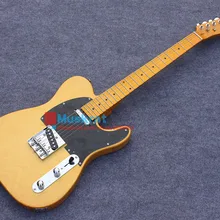 Электрогитара TL Elm корпус прозрачный желтый представлен pick and bag