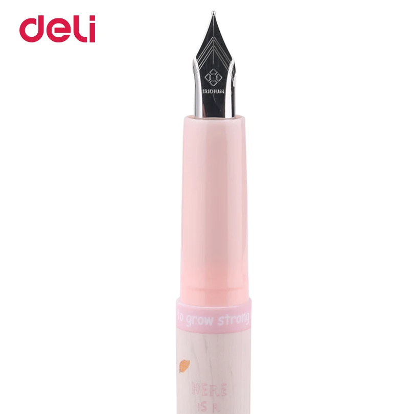 Ручка Deli Candy Fountain pen канцелярские принадлежности для письма с синими чернилами