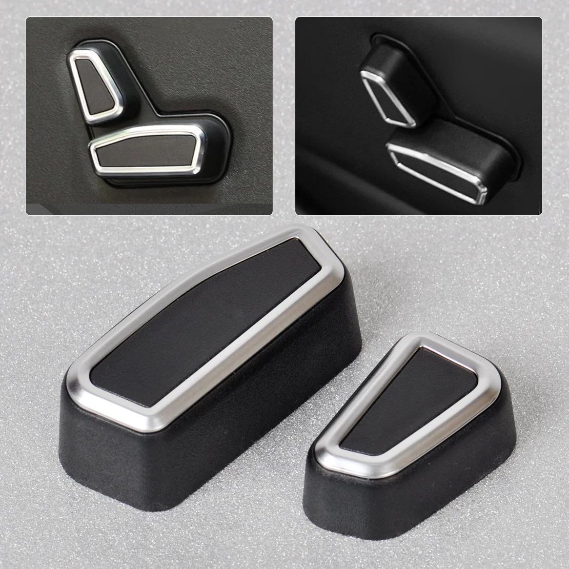 

beler Driver Seat Adjustment Switch Cover Car Accessories for Jeep Grand Cherokee Patriot Chrysler 300C 2011 2012 2013 2014 2015