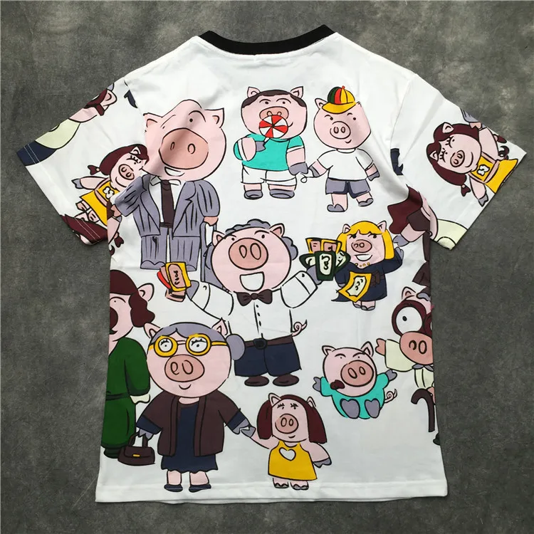 Новинка года, паркур, новинка, брендовые футболки DGfamily Pig mafia, футболка хлопковые футболки в стиле хип-хоп для скейтборда и улицы футболка, топ,# L65