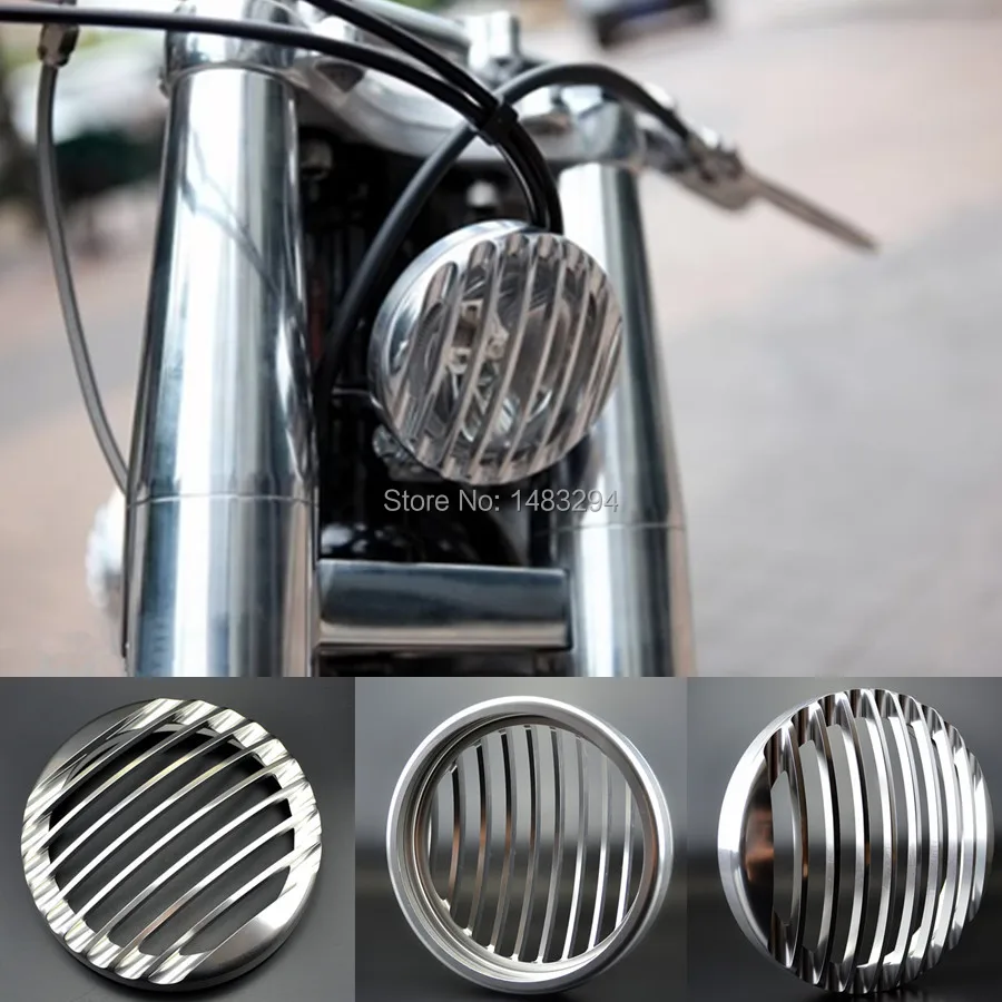 Серебристая алюминиевая крышка для гриля на заказ подходит Harley Davidson Sportster XL 883 883L
