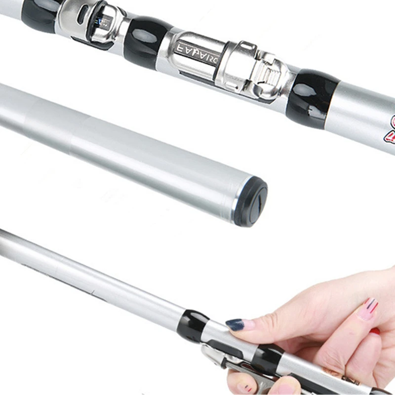 

2017 New 99% Carbon High Quality Carbon Fiber Telescopic Fishing Rod 1.8/2.1/2.4/2.7m High Performance Sea Fishing Pole pesca