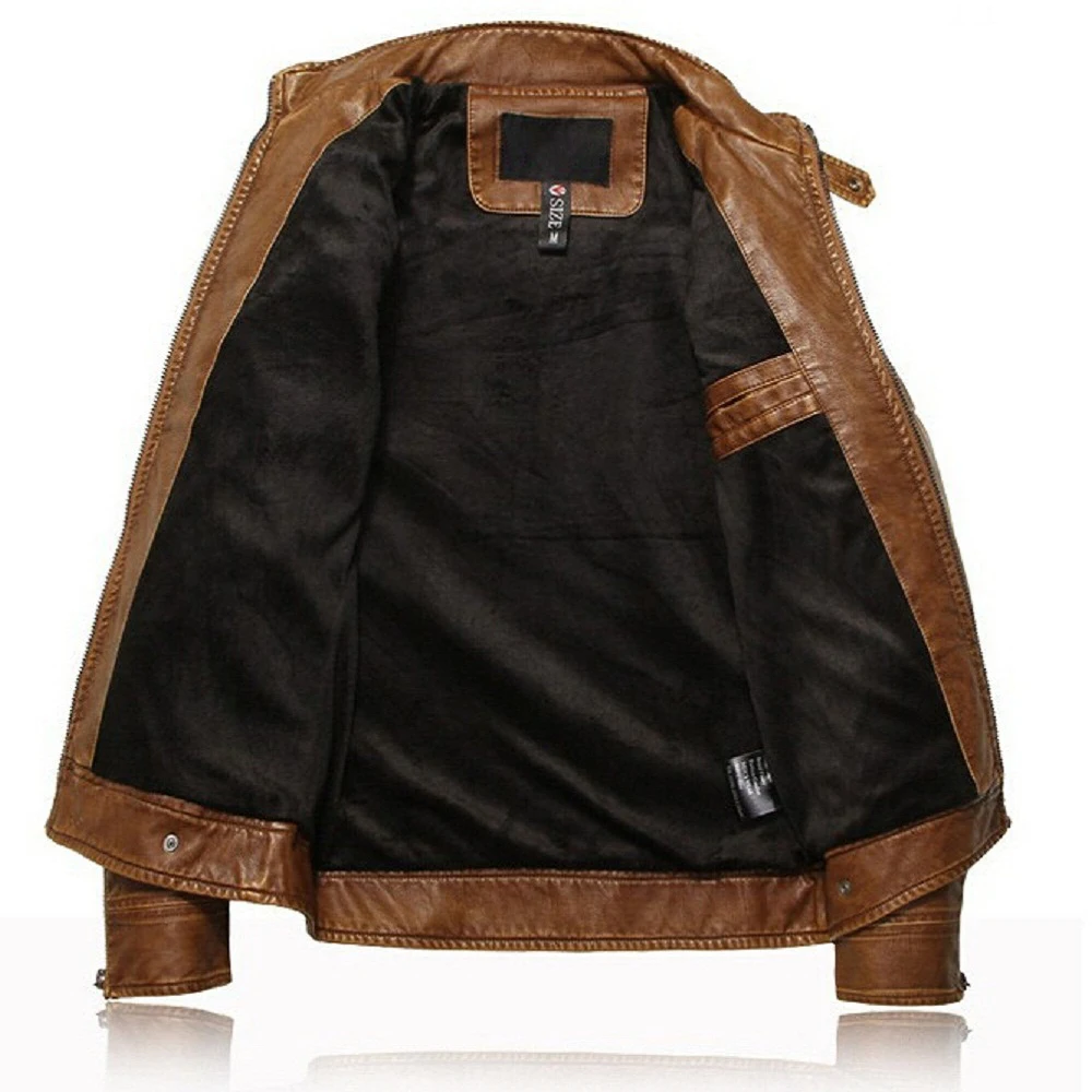 leather jacket men