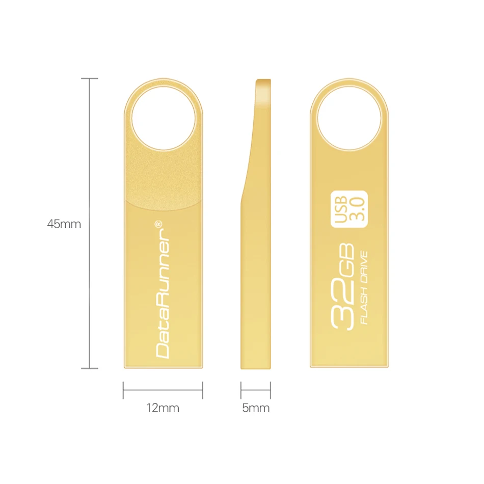 DataRunner Usb 3 0 USB флеш накопитель металлический 16 ГБ 32 64 Гб внешний Флешка 128 флэш диск