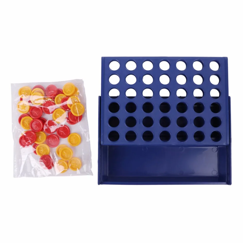 

Connect 4 Game Classic Master Foldable Kids Children Line Up Row Board Toys Gift