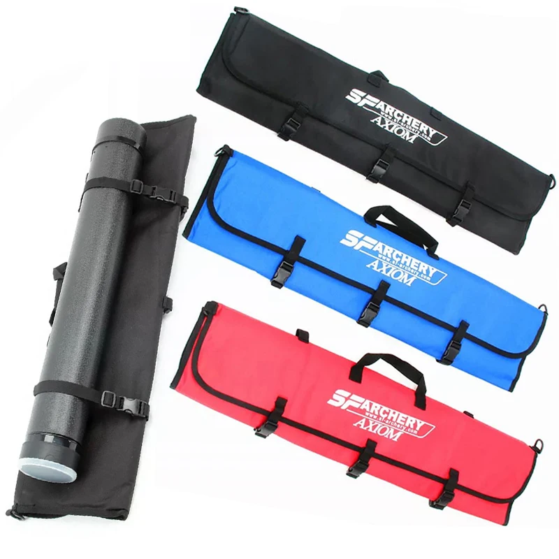 Archery 1pcs Portable Foldable Recurve Bow Case Arrow Quiver Bow Bag Acceessories Carrying