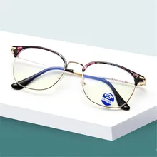 NYWOOH, анти-синий светильник, очки, оптическое зрелище, УФ Блокировка, игровые компьютерные очки-половинки в оправе, очки