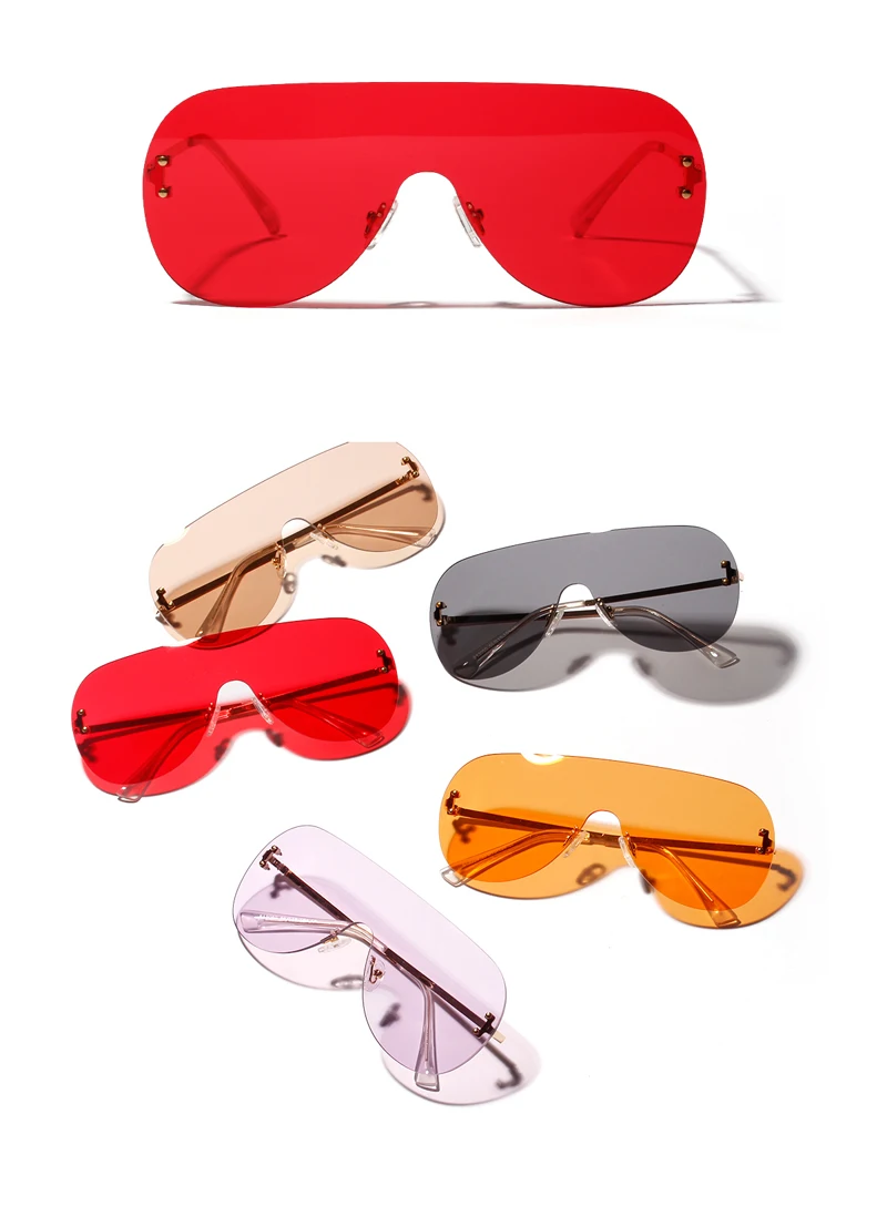 Red Sunglasses Women detail (1)