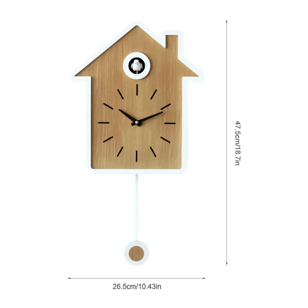 Простые современные часы Cuckoo, настенные часы для гостиной, часы с птицами, Cuckoo, будильник, домашний декор, будильник на день рождения 20E