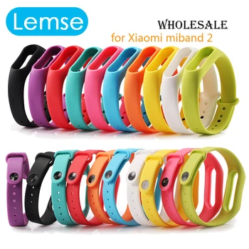 Xiaomi Mi Band 2 Silicone Wrist Strap Xiaomi Miband 2 Belt Bracelet Replacement Wristband Band OLED