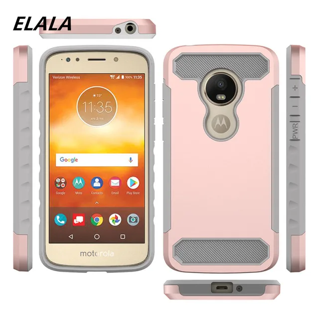 Cheap For Motorola Moto E5 Case luxury Hard PC + TPU carbon Fiber dust-proof Soft Back Cover For Motorola E5 plus E5 play Phone Case Cheap For Motorola Moto E5 Case luxury Hard PC + TPU carbon Fiber dust-proof Soft Back Cover For Motorola E5 plus E5 play Phone Case