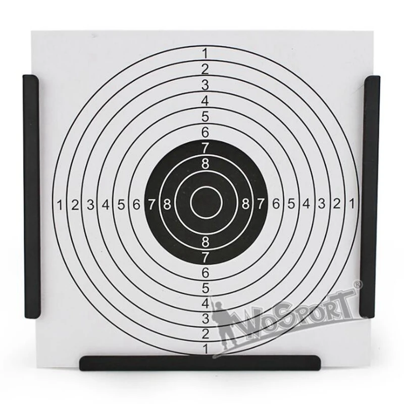 Paintball Airsoft Pistol Shooting Target Metal Steel Pellet Trap Target Bullet Trap Wall-Mounted Hunting Training