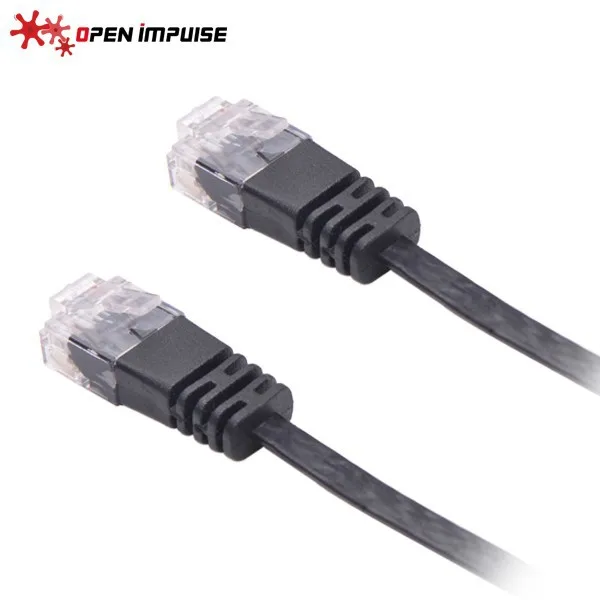 Ultra Flat CAT6 Cable Black Color 2