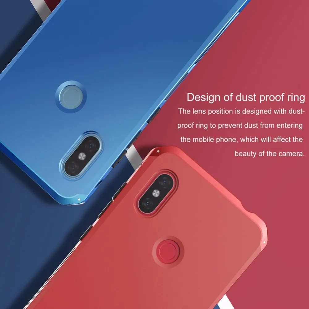 

Luxury Metal Aluminum Slim Hard Phone Case For XiaoMi RedMi Note 6 Pro 360 Full Cover Armor Coque XioMi RedMi Note 6 Note6 Pro