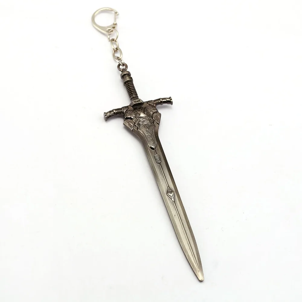 Горячая игра души темно-3 III брелок большой меч металлический брелок держатель Chaveiro Для мужчин Jewelry автомобиль брелки