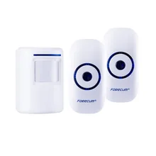 Новейший 002 инфракрасный приветственный прибор для человеческого тела дверной звонок с наводкой беспроводной датчик дверной звонок умный один Драг два дверного звонка