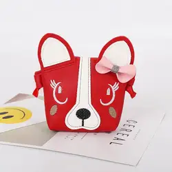 Monsisy Детский кошелек и сумка для девочки кошка сумка Детская сумка на плечо Kawaii животное бант кошка малыш монета сумка Детские маленькие bolsos
