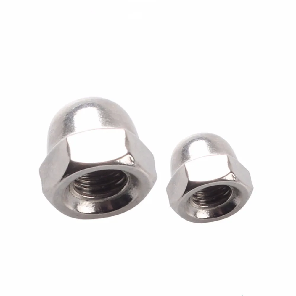 20pcs M6 M8 M10 Stainless Steel Hex Dome Cap Nut Acorn Nut Protection Cover Nutin Nuts from