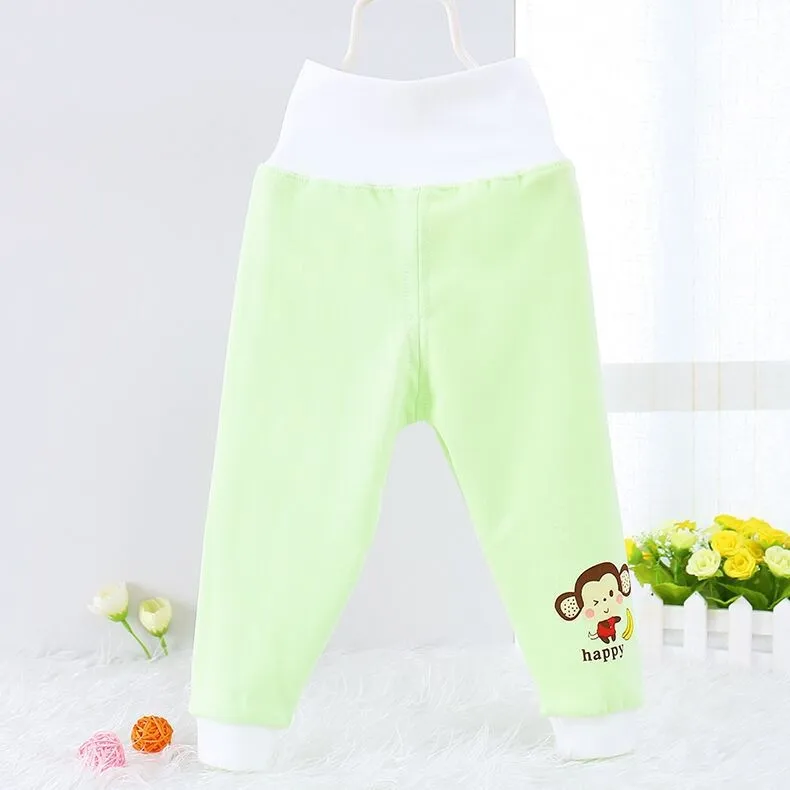 Вельветовая с завышенной талией для маленьких мальчиков и девочек штаны для малышей повседневные брюки для кормления Одежда для новорожденных брюки для пижамы шаровары