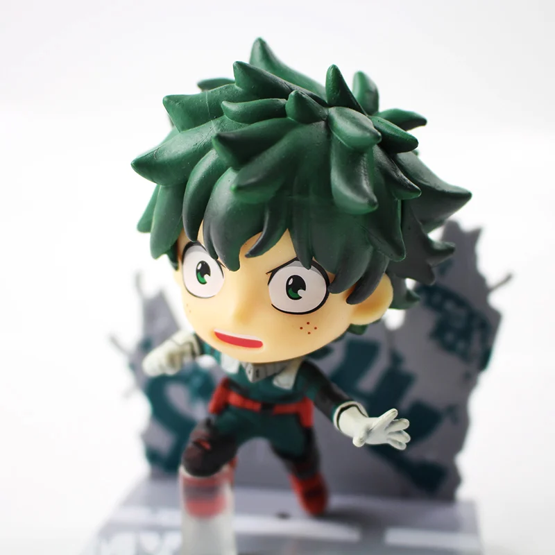 10 см My Hero Academia Kyun Chara Katsuki Bakugo шото Тодороки Izuku Midoriya Q версия ПВХ фигурка