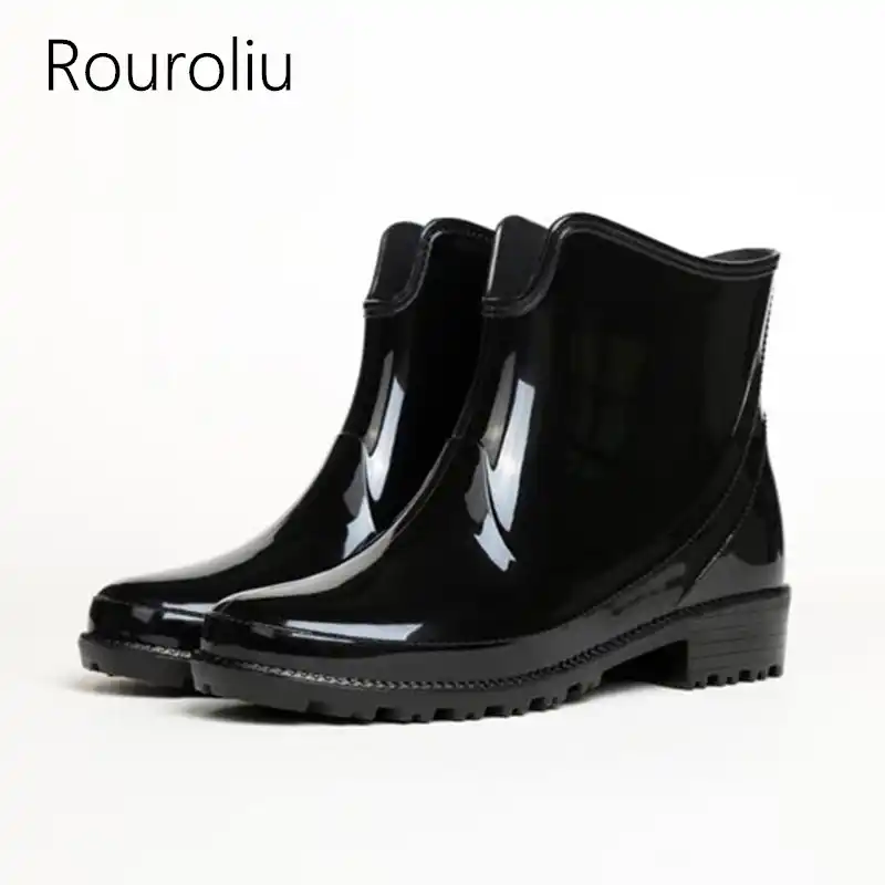 short gardening wellies