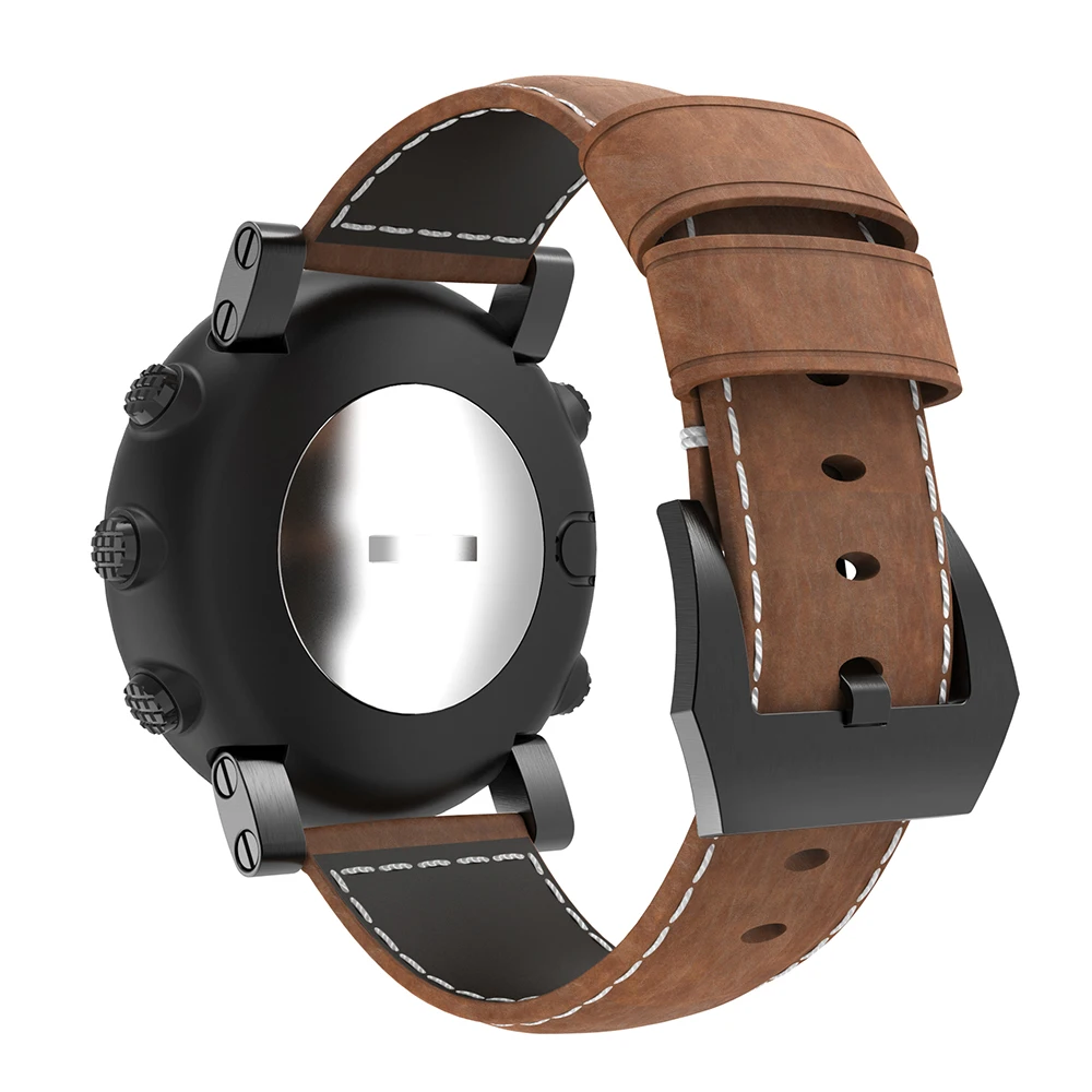 Кожаный ремешок для часов Suunto Core сменный кожаный высокого качества|Ремешки