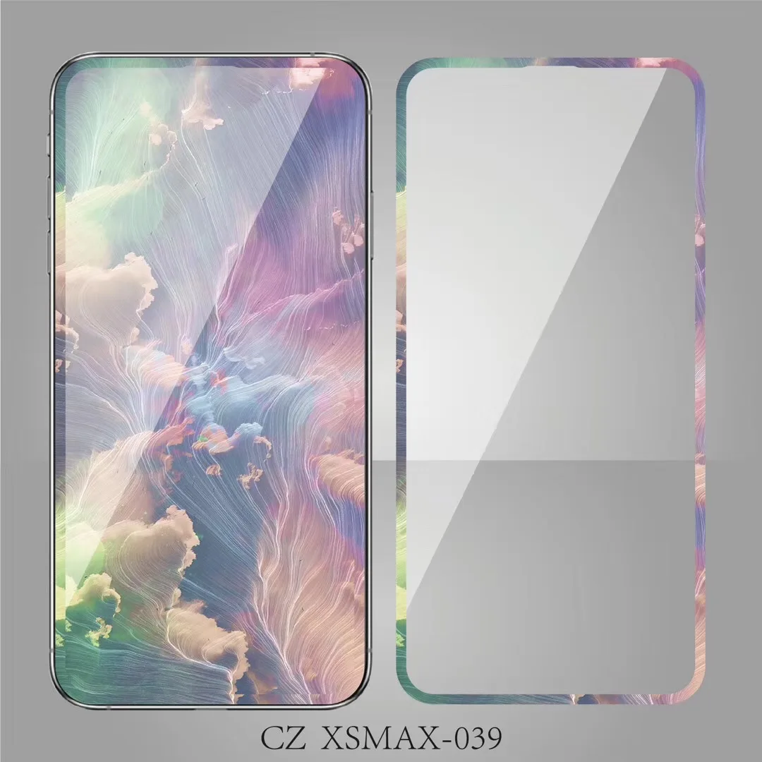 Закаленное стекло для iPhone XS Max 9H защитная пленка 3D экрана X XR 11 Pro с изображением