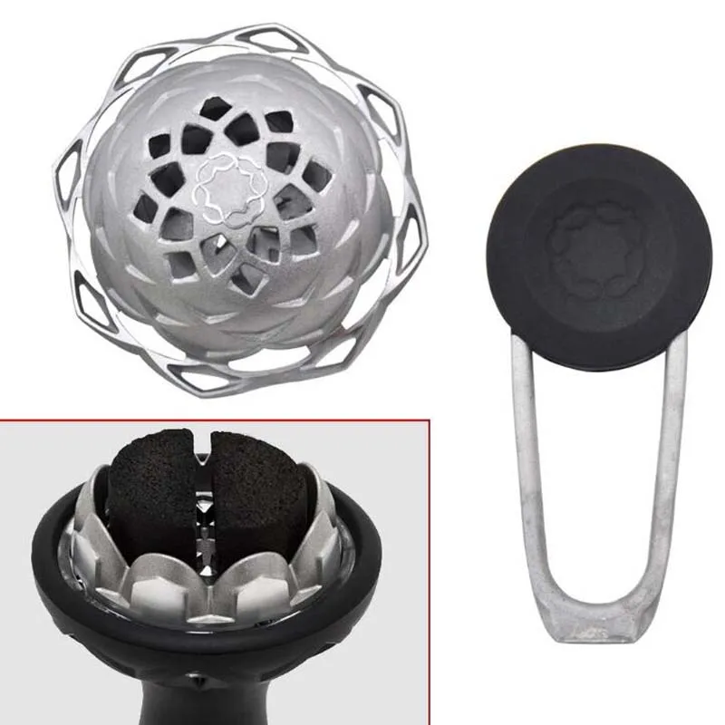 Новый алюминиевый сплав держатель угля для кальяна Kaloud Lotus уголь Chicha Narguile