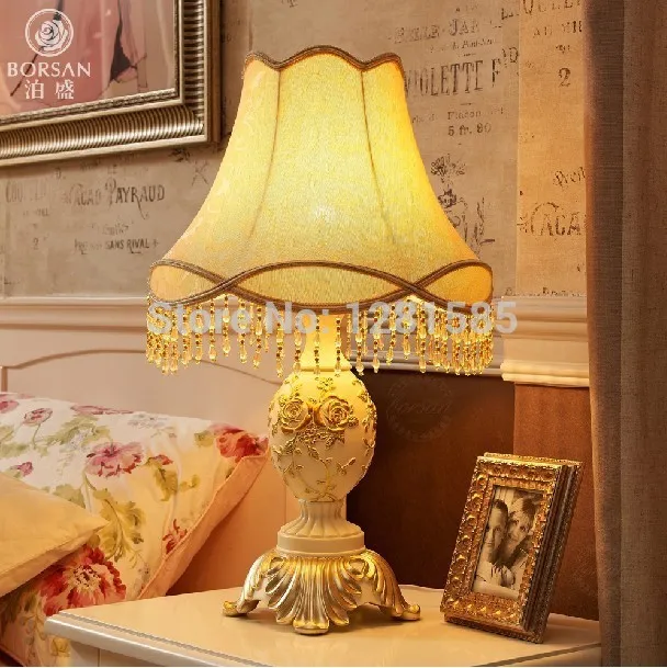 

LARGE SIZE 110V /220VFashion Modern w35.5cm*h62cm bedside table lamps with shade e27 led table lamp,ABS reading desk lamp abajur