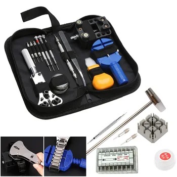 

Complete Watch Repair Tools Set for Battery Change Case Opener Band Link AI88