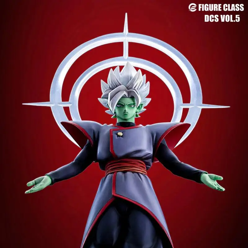 В стиле аниме «Драконий жемчуг зет высшего Kai Zamasu Смола сцены Бронзовая статуя с светодиодный свет фигурку модель игрушка X305