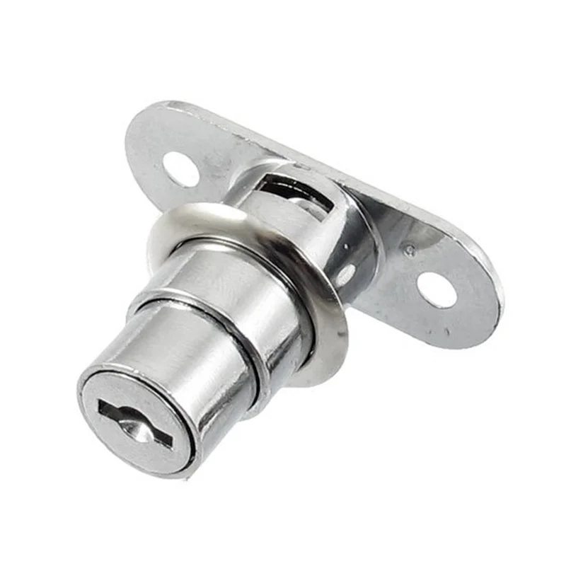 Promotion! Home Office Door Showcase Cylinder Plunger Lock with 2 Pcs Keys