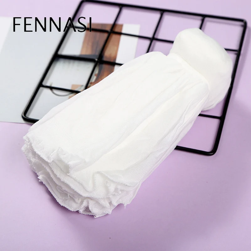 FENNASI белые 10 пар Одноразовые удобные и дышащие носки эластичные носки сексуальные женские ультратонкие прозрачные дышащие носки