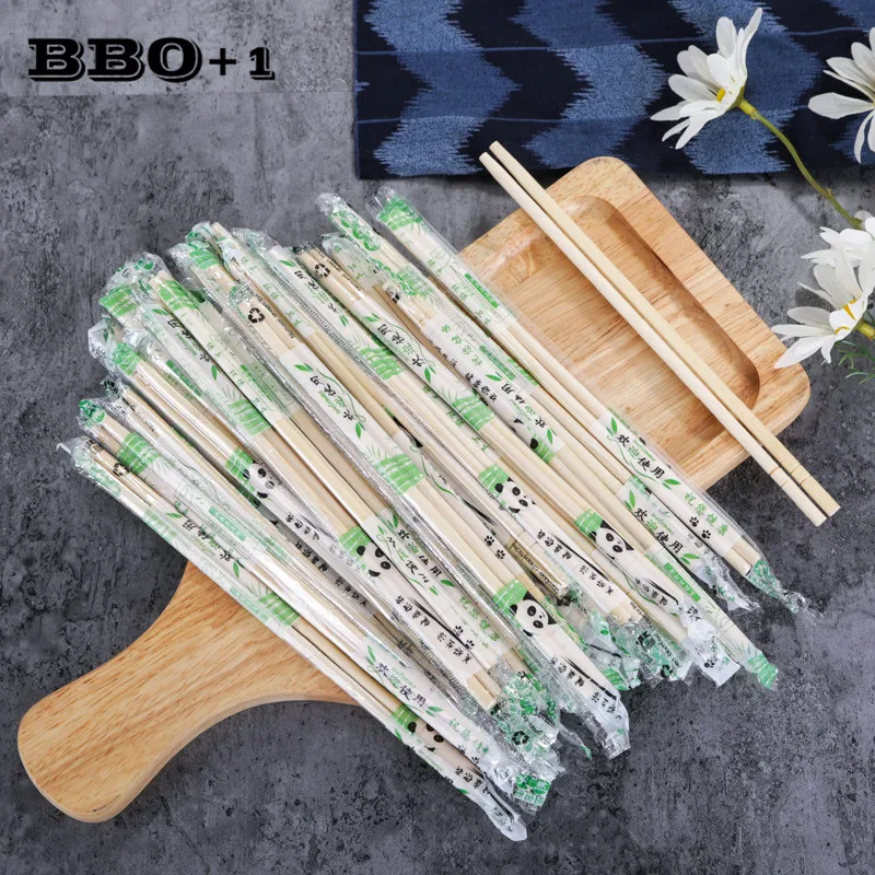 

20pairs Sushi Sticks Chinese chopsticks Disposable Bamboo Wooden Chopsticks Christmas Birthday Party Utensils Kitchen Tools