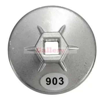 

3 Pcs Lot 74mm 14 Flute Aluminium Cap Oil Filter Wrench Socket Remover for Car Wrench