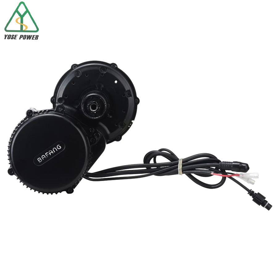 

YOSE POWER Electric Bike Kit BAFANG 36V 350W Mid-drive Motor for Bicycle 8fun E Bike Conversion Kit DIY E-bike Drive LCD Display