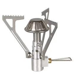 Portable Metal Stainless Steel Gas Stove Lamp Stove With Grill Outdoor Camping Outdoor Picnic Cooking Gas Stove Portable Metal Stainless Steel Gas Stove Lamp Stove With Grill Outdoor Camping Outdoor Picnic Cooking Gas Stove