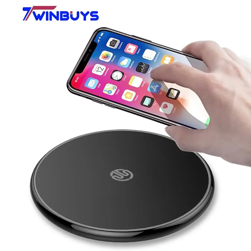 Беспроводное зарядное устройство Twinbuys FC120 10 Вт Qi Для doogee s90 S60 ulefone armor 6E bv9000 blackview