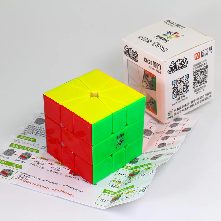 Yuxin Zhisheng маленький волшебный SQ1 куб магнитный и обычный SQ1 1 скорость SQ-1 куб головоломка Кубики Игрушки для детей куб квадрат-1 игрушки