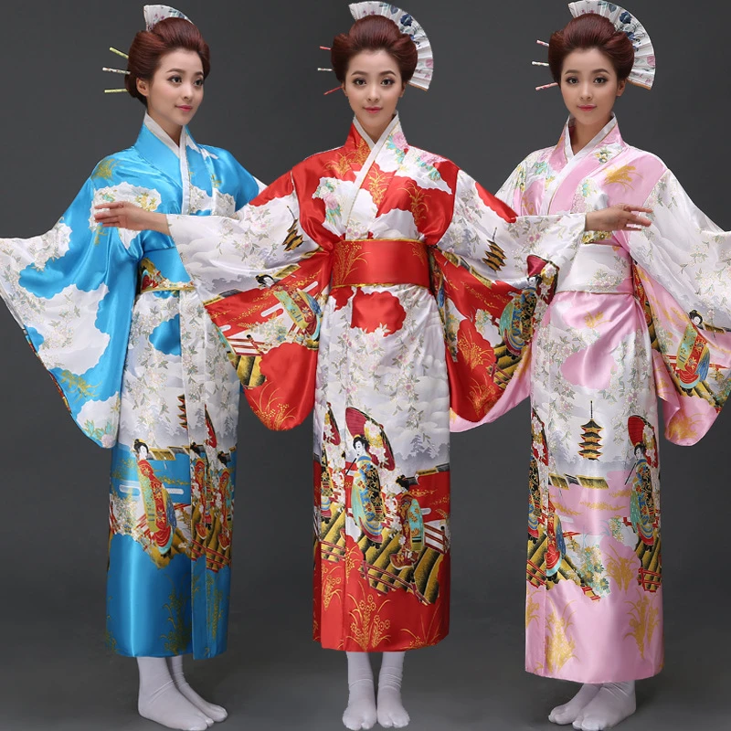 Female Japanese Traditional Dress Women ...