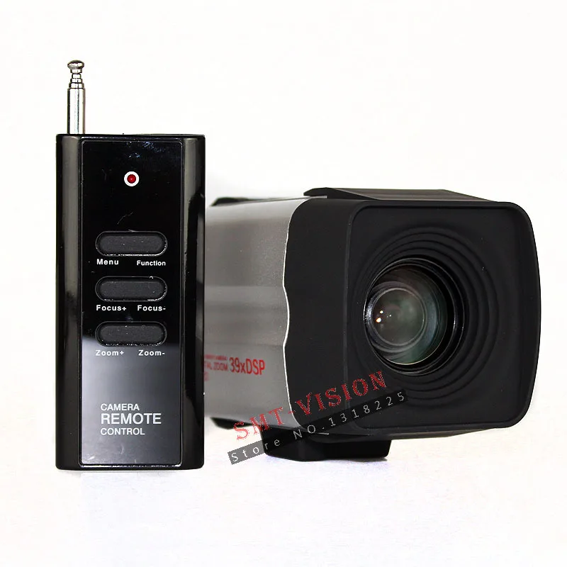 Remote control 700tvl sony ccd 39X option zoom cctv camera auto focus