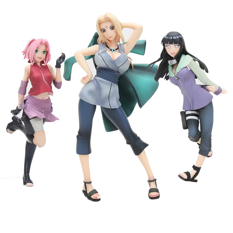 Аниме Фигурка Наруто шиппуден Tsunade Сакура Харуно гината кукла японские фигурки
