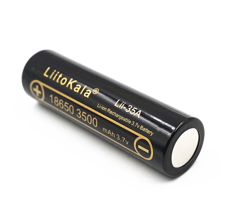 lii-35a liitokala 3,7 v 3500 mah NCR 18650ga 10a descarga baterias recargables para 18650 bateria мкА